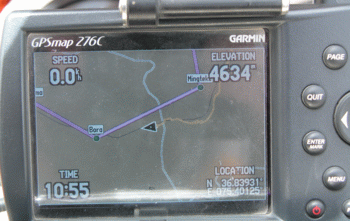 Kunjerab GPS reading