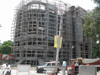 Scafolding.