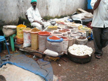 Spices - Mapusa market...